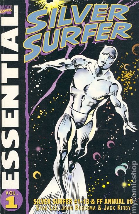 Essential Silver Surfer Tpb 1998 Present Marvel 1st Edition Comic Books