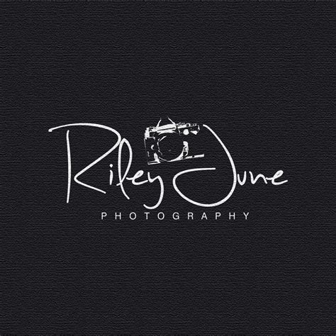 Elegant Traditional Professional Photography Logo Design For Riley