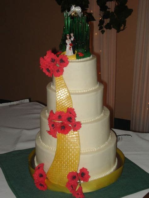 Wizard Of Oz Wedding Cake Cakes Pinterest Wedding Cake Cake And