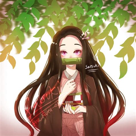 Kimetsu No Yaiba Nezuko Fanart Chibi Chibi Fan Art Di