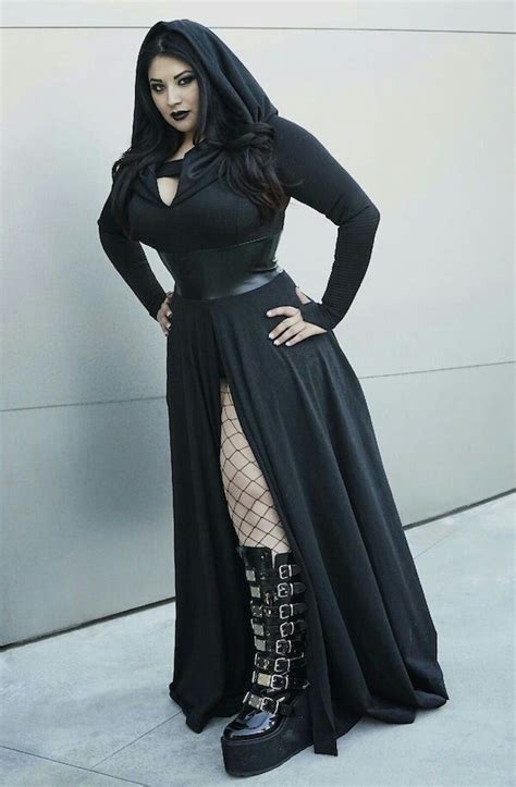 Gotische Dark Fashion Curvy Fashion Gothic Fashion Hot Goth Girls