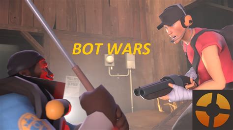 Tf2 Bot Wars Demoman Vs Scout Youtube
