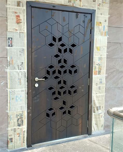 Jali Door In 2020 Metal Doors Design Pooja Room Door Design Door