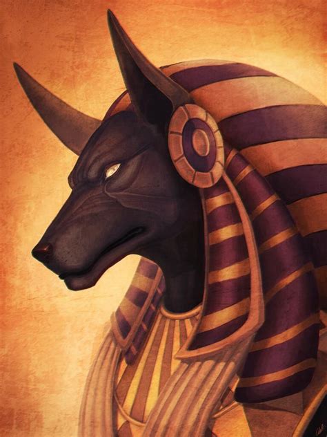 Pin On Anubis God Of The Dead