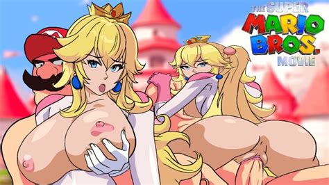 The Super Mario Bros Movie Princess Peach And Mario Bros Have Sex Until He Cums Inside Host Fap