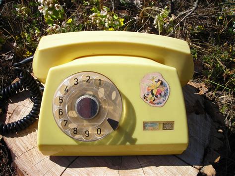 Vintage Soviet Phone Old Rotary Telephone Rwt Disc Dial Etsy