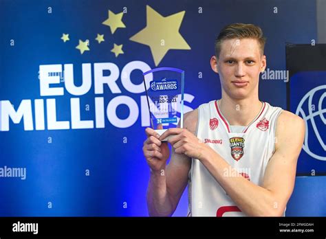 Rising Star Of The Year Antwerps Vrenz Bleijenbergh Poses For The