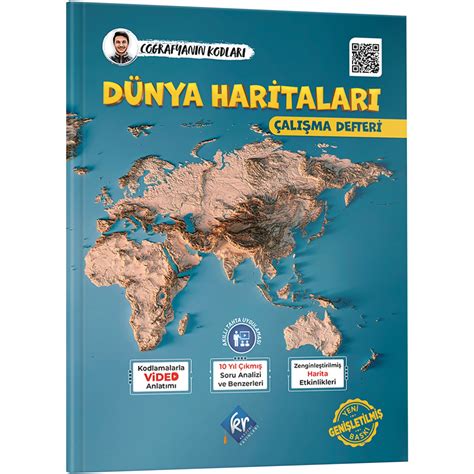 Kr Akademi Yayınları Coğrafyanın Kodları Dünya Haritaları Kitabı