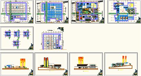Mall Shopping Center Dwg Plan For Autocad Designs Cad