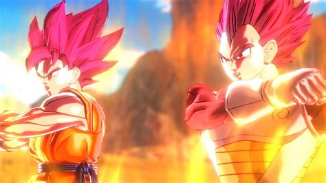 Goku And Vegeta Super Saiyan God Fusion