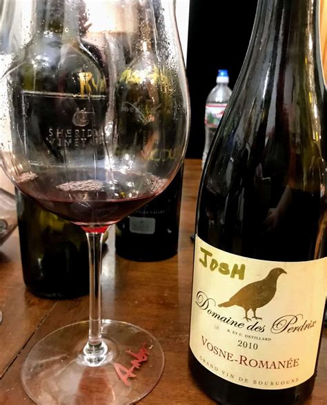 60 Second Wine Review Domaine Des Perdrix Vosne Romanée Spitbucket