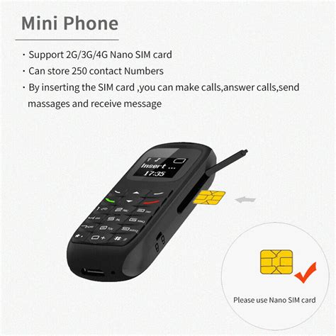 L8star Mini Gsm Mobile Phone Bluetooth Dialer Earhook Headset Bm70