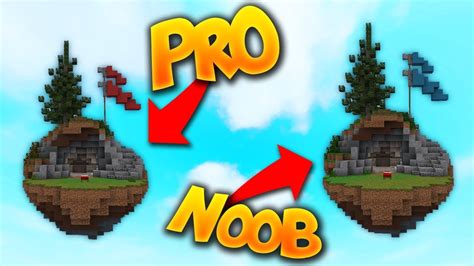 Pro Vs Noob Minecraft Bedwars Youtube