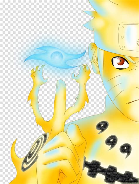 Render Naruto Yellow Naruto Artwork Transparent Background Png Clipart