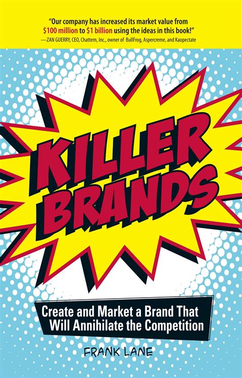 Killer Brands Book By Frank Lane Official Publisher Page Simon