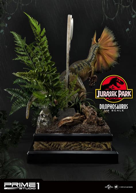 Jurassic Park Dilophosaurus Statue 41 Cm Bonus Version Jetzt Online