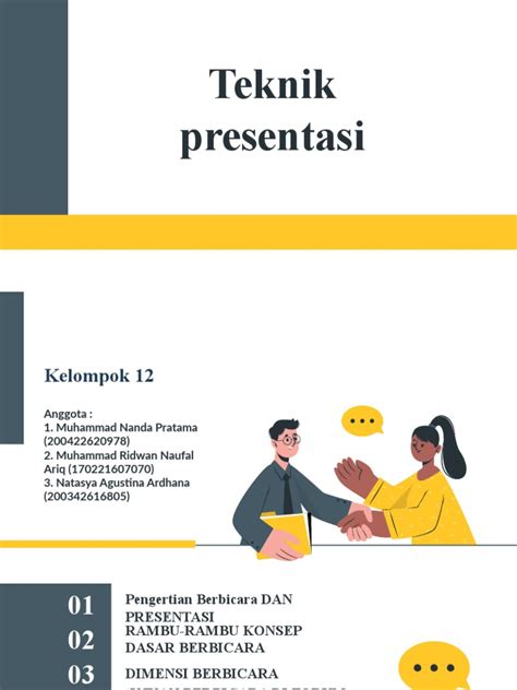 Teknik Presentasi Kelompok 12 Pdf