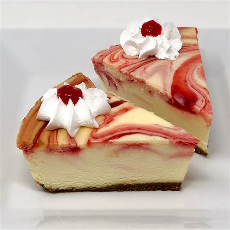 Cheesecake Slices Strawberry Merritts Bakery