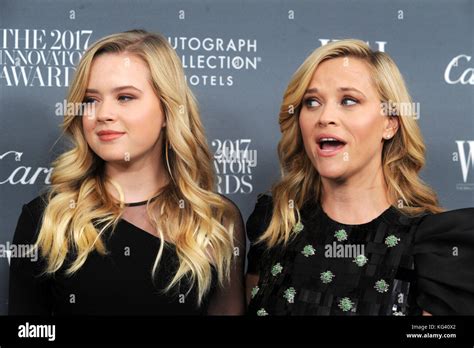 Reese Witherspoon And Her Daughter Ava Phillippe Attend The 2017 Wsj