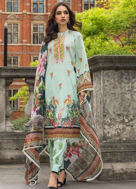 Mahnoor By Al Zohaib Embroidered Lawn Unstitched 3 Piece Suit Mhn19e