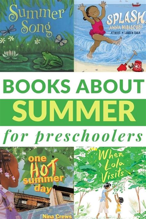 15 Summer Books For Preschoolers
