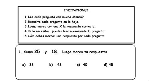 Prueba Ece Comunicacion Segundo Grado De Primaria Segundo Grado De