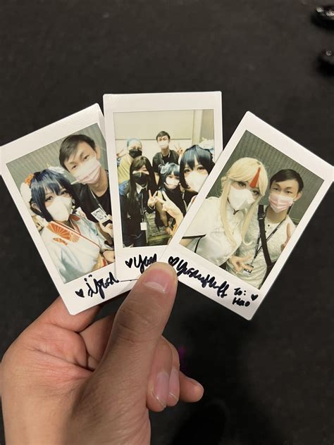 Hao Fanime On Twitter Fanime 2023 Polaroids 🤍
