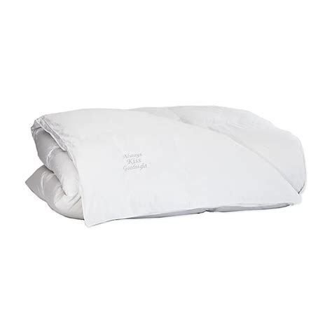 The Pillow Bar® Always Kiss Goodnight Embroidered 700 Fill Power Down