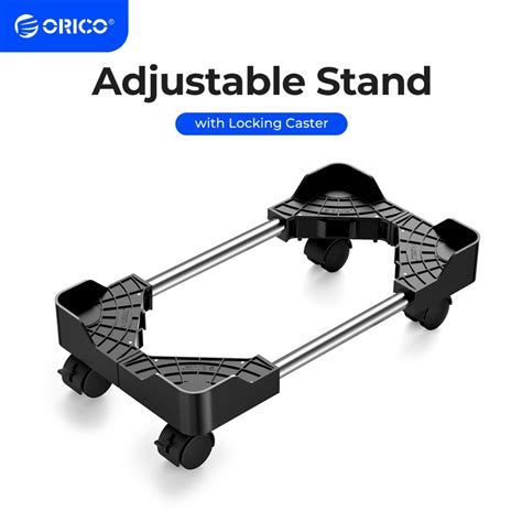 Orico Abs Computer Cpu Stand With Wheels Stable Vertical Stand For