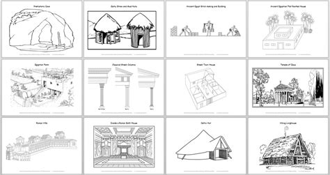 Types Of Houses For Kids Worksheet House Worksheets For The Preschool