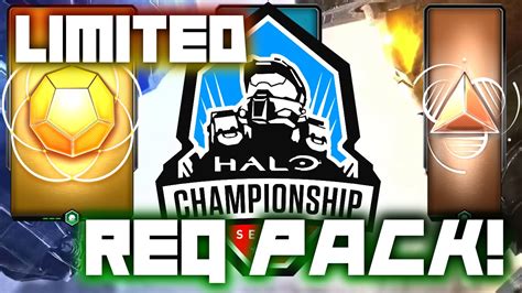 Halo 5 New Halo Championships Req Pack Youtube