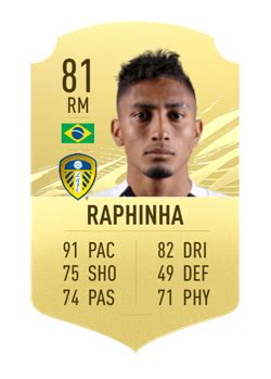 But premier league stars may miss first games back after international break due to packed south american schedule. Raphinha Leeds Fifa 21 / FIFA 21 | Liverpool vs Leeds ...
