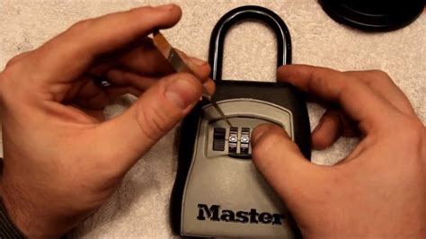 How To Open Master Lock Key Box With Code Kerimacdesign
