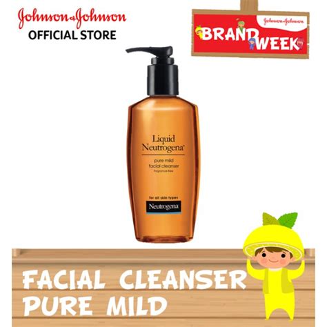 Neutrogena Liquid Pure Mild Facial Cleanser 150ml Shopee Malaysia