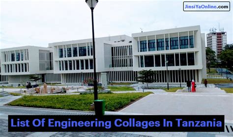 List Of Engineering Collages In Tanzania Vyuo Vya Engineering