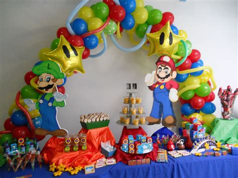 Ideas Para Una Fiesta De Super Mario Bros Super Mario Birthday Party