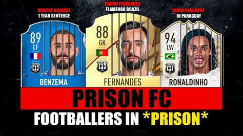 Prison Fc Footballers Who Went To Prison 😱😵 Youtube
