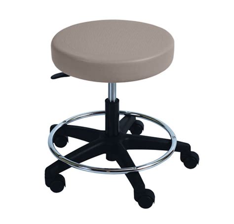 Ultra Comfort Stool With Foot Ring Pneumatic Height Adjustment Umf