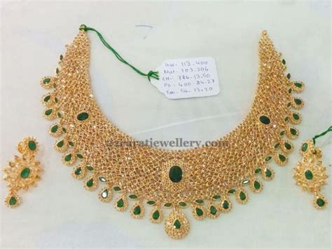 Gold Necklace Designs In 20 Grams With Price In Lalitha Jewellery