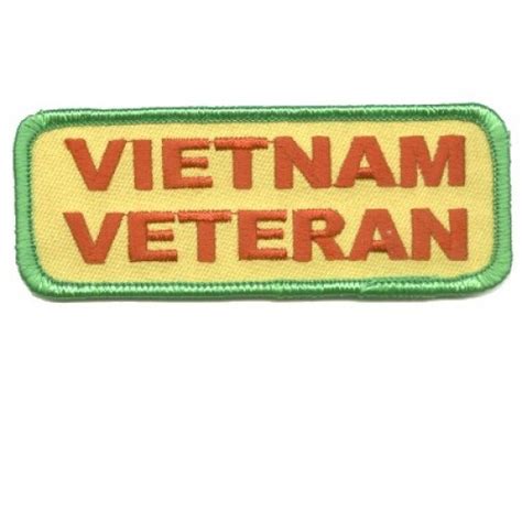 Military Patches Vietnam Veteran Colored Patch