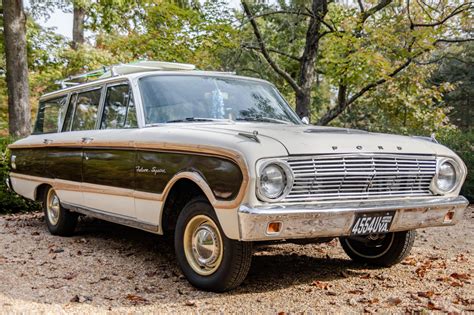 1963 Ford Falcon Squire Wagon For Sale On Bat Auctions Closed On