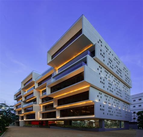 Sanjay Puri Architects Uses Cantilevered Cuboid Volumes To Create A