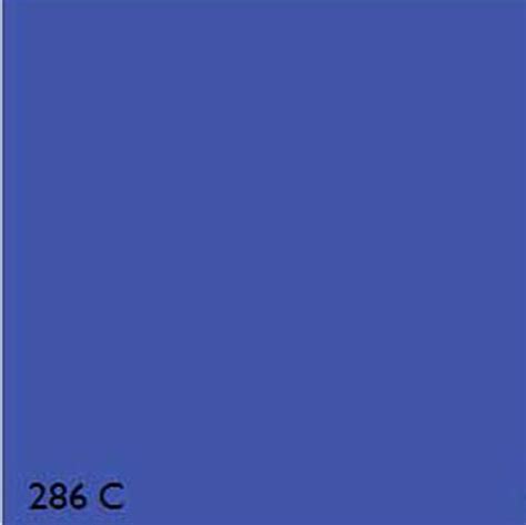 Pantone 286c Blue Range