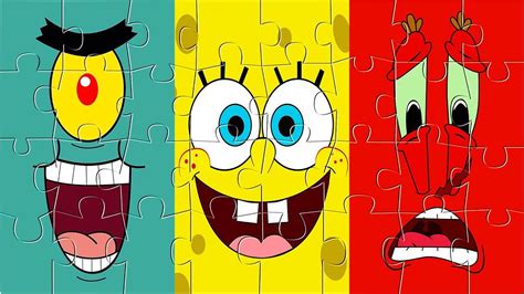 Spongebob Puzzle Games For Kids Rompecabezas De Bob