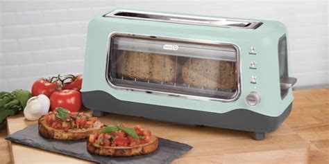 See Through Glass Toasters — Peek Into Your Toaster With Glass Windows