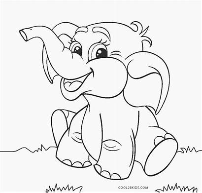 Coloring Pages Elephant Printable