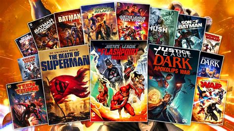 Dc Animated Movie Universe Movies Ranked Youtube