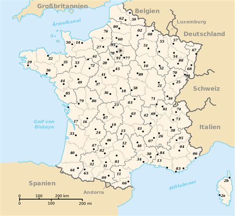 Spezielle rollstuhlbereiche (befinden sich diese in der 1. Frankreich Karte Departements | Ostsee Karte
