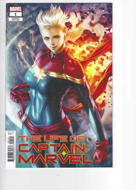 the life of captain marvel 1 stanley artgerm lau variant marvel 2018 nm m 10 00 picclick