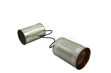 Two Tin Cans String Phone Stock Photos Free And Royalty Free Stock